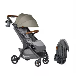 ErgoBaby Metro+ Deluxe Buggy com cadeira alta portátil