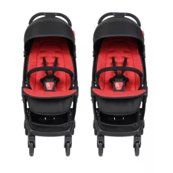 PACK Silla paseo Gemelar Phil&Teds Go con Colchoneta y Plástico