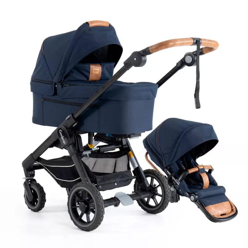 Carrinho de bebé Duo Emmaljunga NXT60 Ergo Outdoor Navy