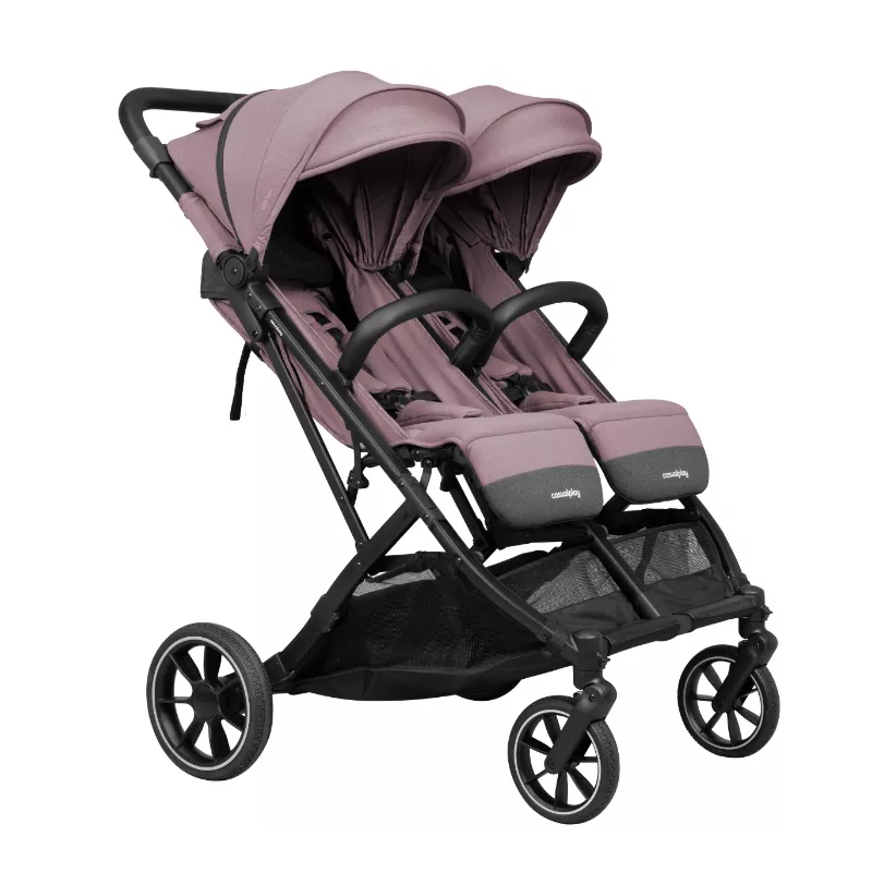 Carrinho de bebé duplo Casualplay TOUR TWIN MAX rodas traseiras 9,5'