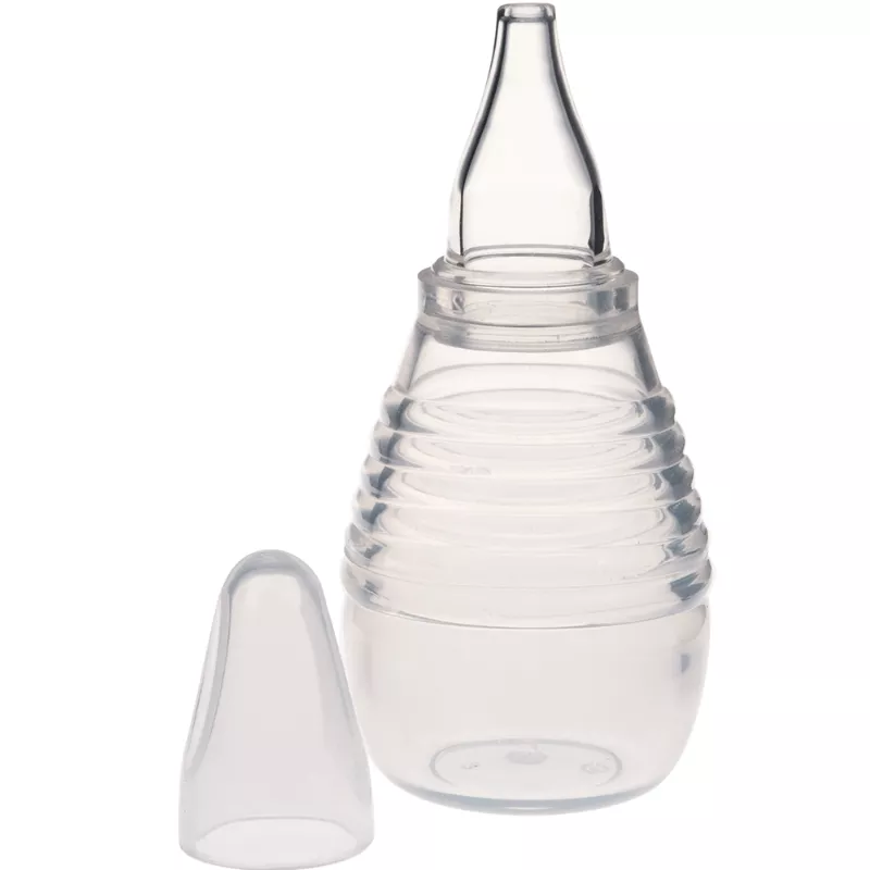 Aspirador nasal para bebés Canpol ponta macia (pera) transparente