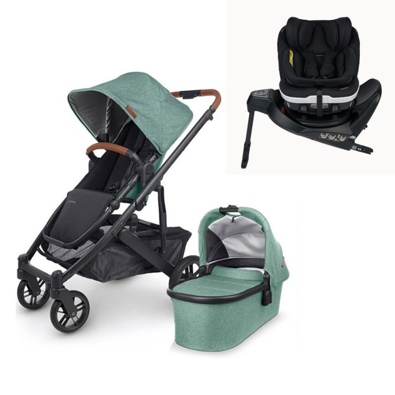 Carrinho de bebé Uppababy CRUZ V2 com Besafe IZI TURN B I-size