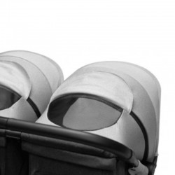 Carrinho de bebé para gémeos Casualplay TOUR TWIN MAX com 2 colchões