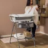 Pernas de banheira dobráveis Twistshake Cinzento