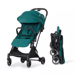 Carrinho de bebé Kinderkraft INDY 2 Nature Vibes Verde com cadeira alta