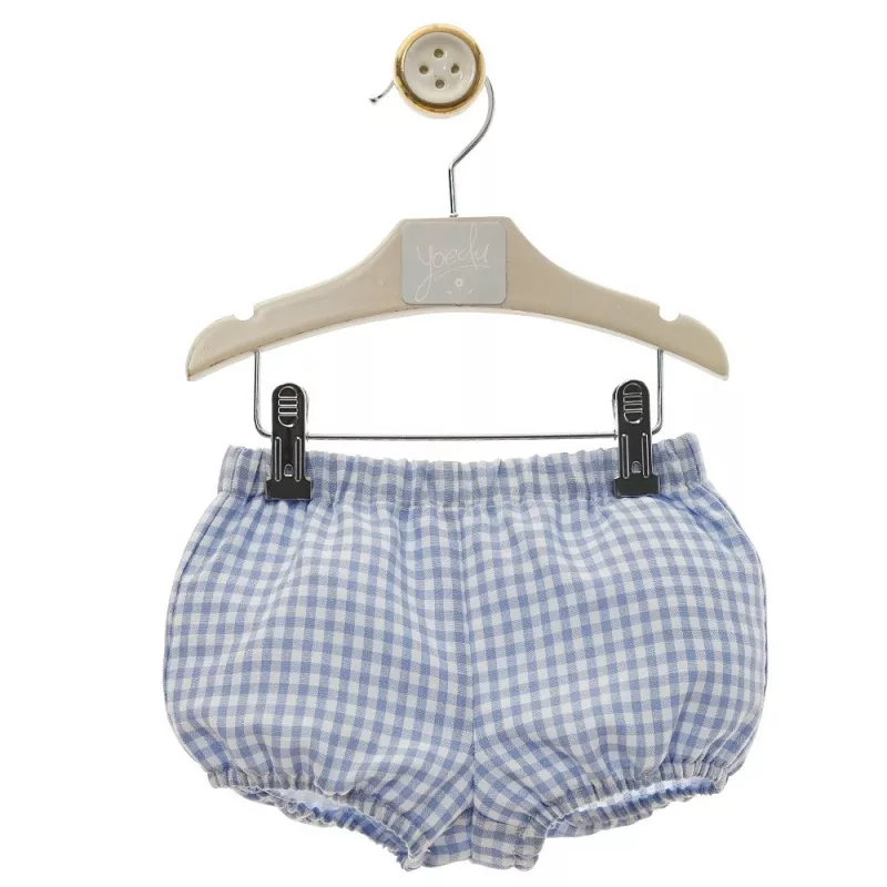 Calças de bebé Yoedu Vichy