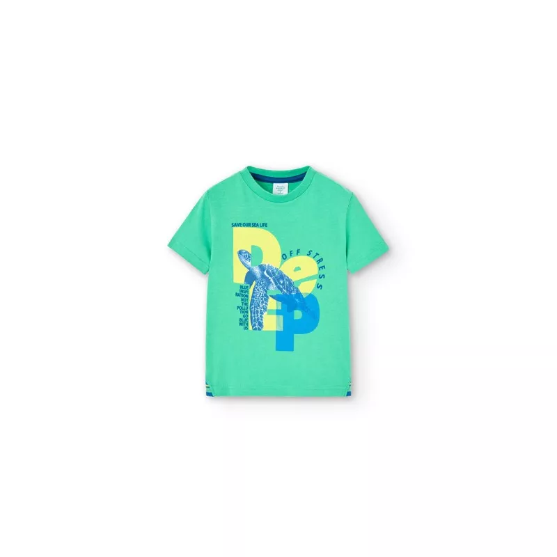 T-shirt Boboli tricotada