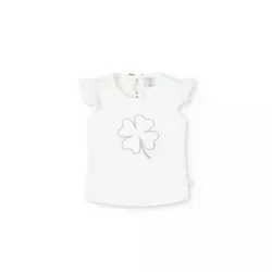 T-shirt Boboli T-shirt de malha combinada