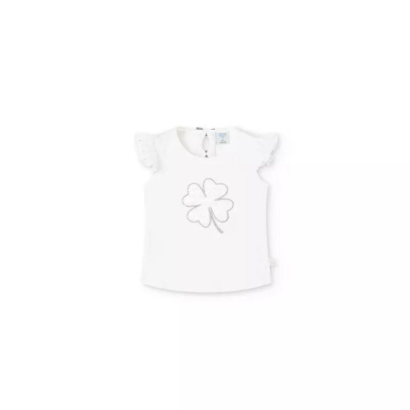T-shirt Boboli T-shirt de malha combinada