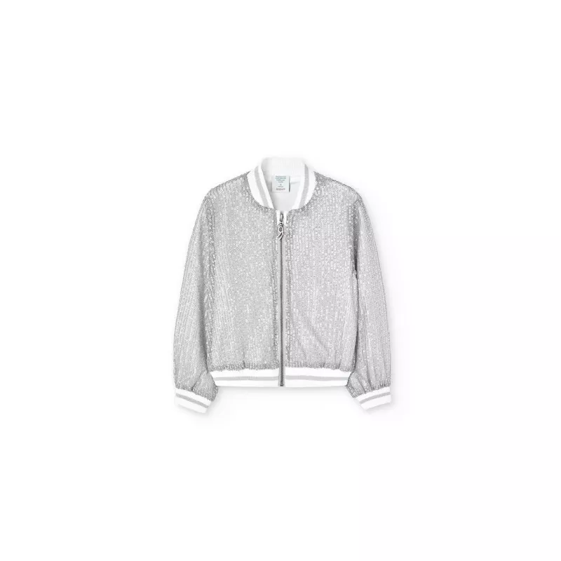Bomber Boboli con lentejuelas