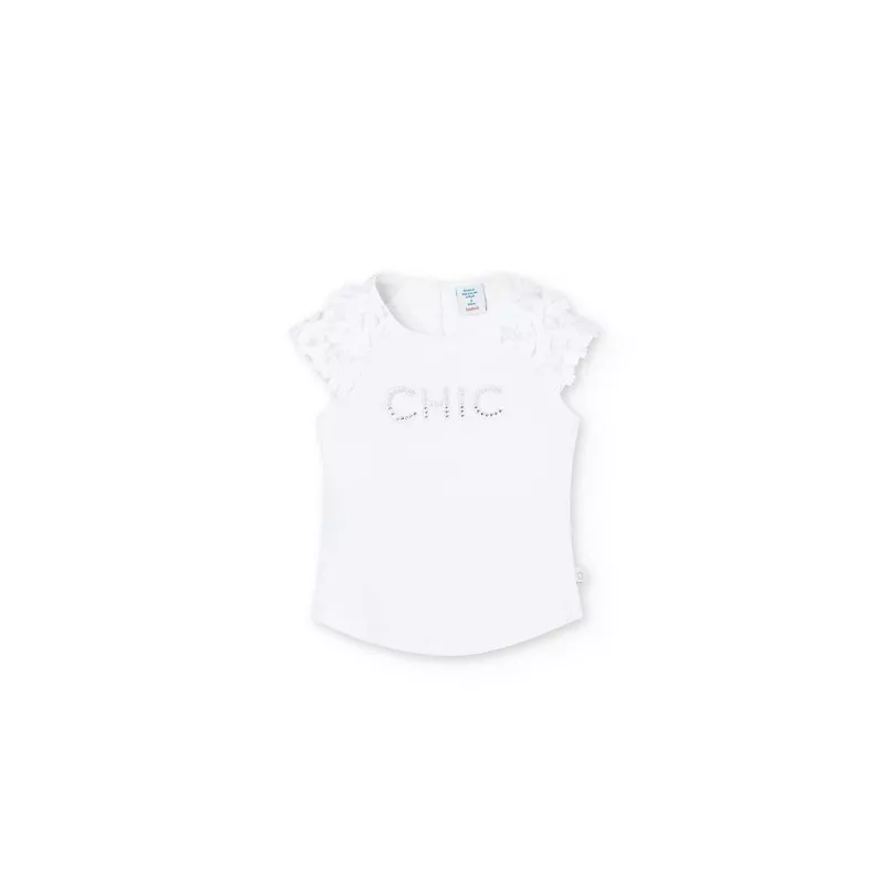 Camiseta Boboli punto elástico