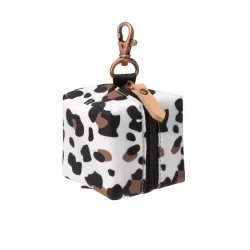 Porta-chupetas acolchoado Petunia Leopard