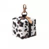 Portachupetes acolchado Petunia Leopardo