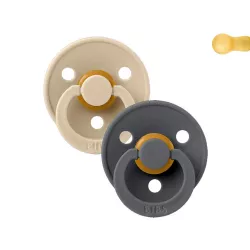 2 Chupetes Tutete BIBS Colour Round 0-6m