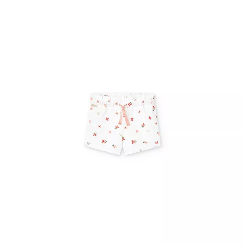 Bermudas Boboli em tecido fantasia