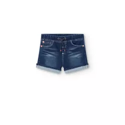 Bermudas Boboli de malha de ganga