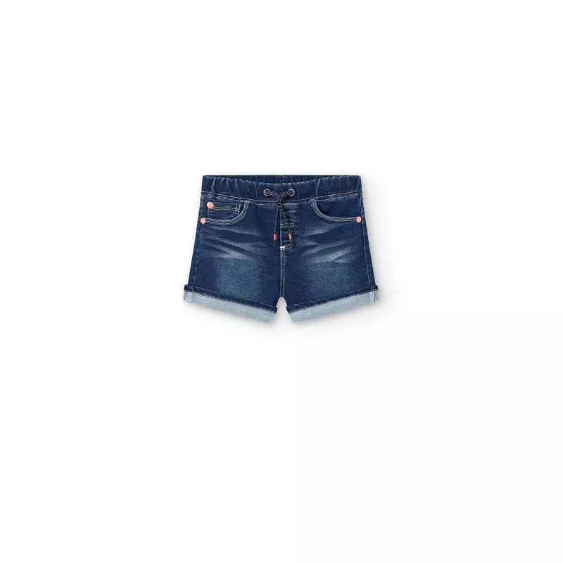 Bermuda Boboli denim punto