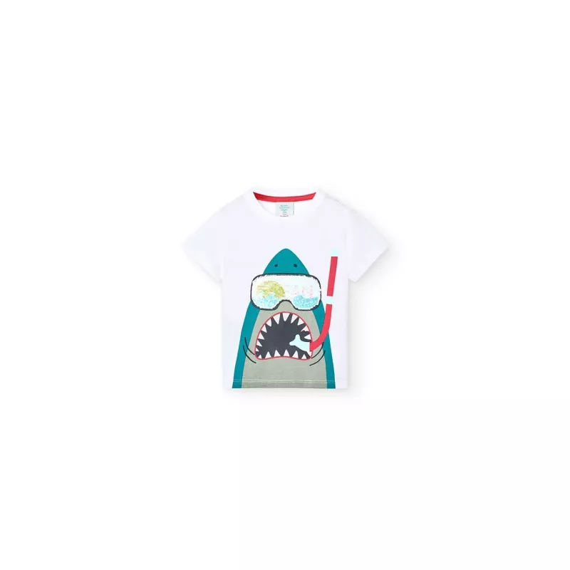 T-shirt Boboli tricotada