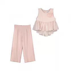 Conjunto de calças em crepe Abel e Lula
