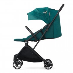 Cadeira de passeio Kinderkraft INDY 2 Nature Vibes Green com guarda-sol