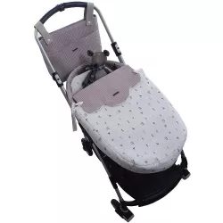 Cubrecoche Reversible Uzturre Tadea