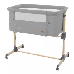 Mini berço para dormir em conjunto Kikka Boo Amaris com colchão enrolável