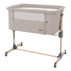 Mini berço para dormir em conjunto Kikka Boo Amaris com colchão enrolável