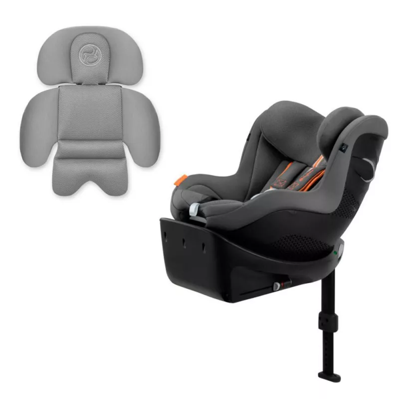 Pack Cadeira auto Cybex Sirona Gi Plus i-Size com banco elevatório e colchão 3D AIR