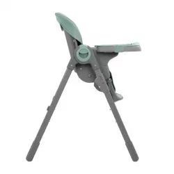 Cadeira alta Kikka Boo COMFY com utensílios de mesa em bambu