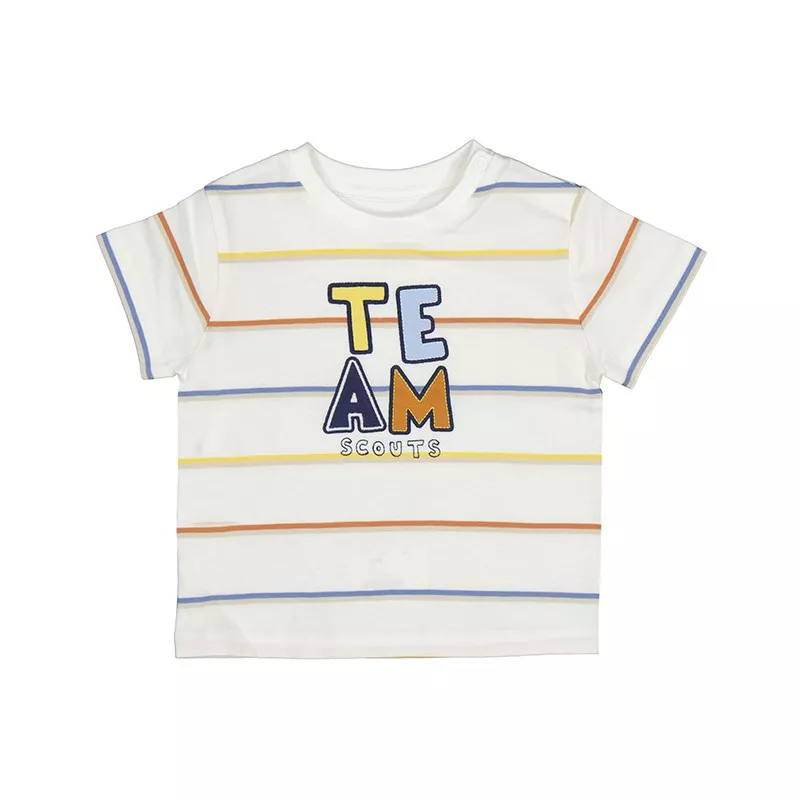 Camiseta Mayoral manga corta rayas