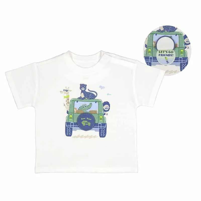 Camiseta Mayoral manga corta play coche
