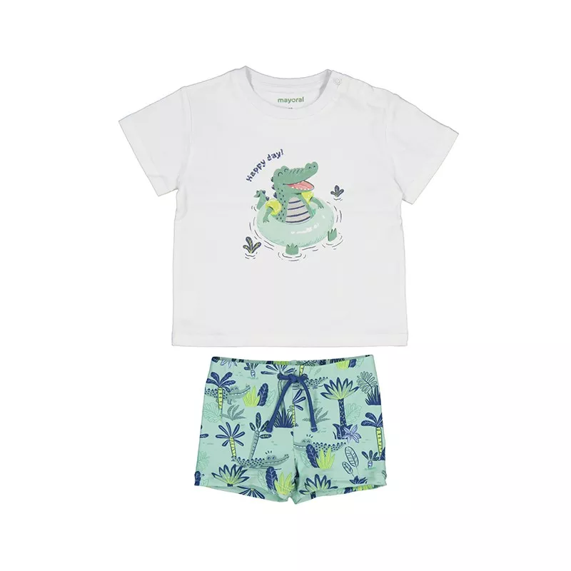 Conjunto Mayoral t-shirt fato de banho