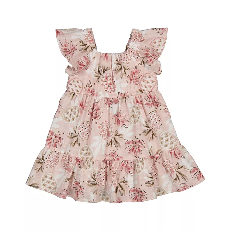 Vestido Mayoral estrutura estampada