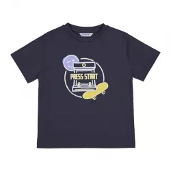 T-shirt Mayoral manga curta que brilha no escuro