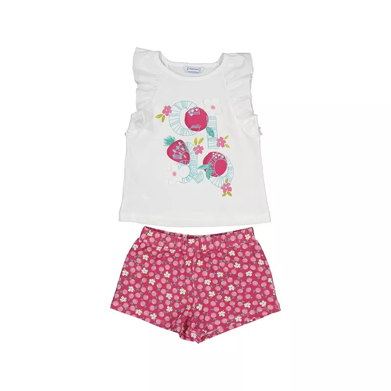 Conjunto Short Mayoral frutas