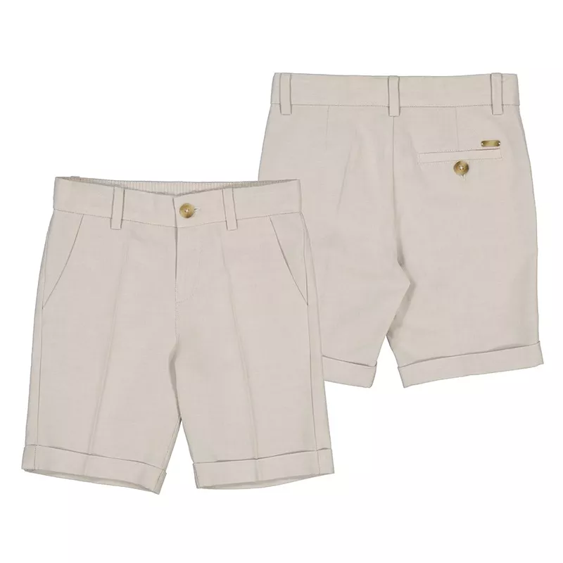 Bermudas Mayoral fato de linho