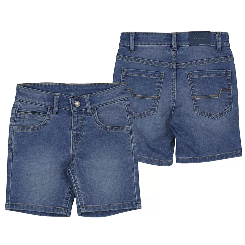 Bermuda Mayoral soft denim 5 bolsillos