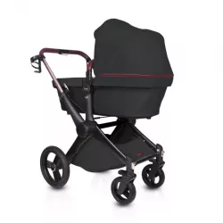 Cochecito Shom Roberto Verino ELEGANCE black con minicuna