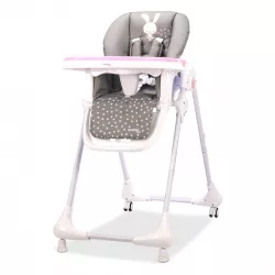 Cadeira alta multiposições Asalvo CONEJITO com utensílios de mesa
