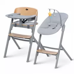 Trona Kinderkraft Livy 3 en 1 con Hamaca