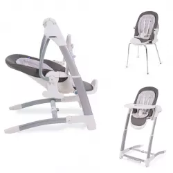 Columpio Trona Kikka boo Prima 3 in 1 Grey