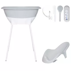 Bañera LUMA con Set Higiene y Asiento Baño