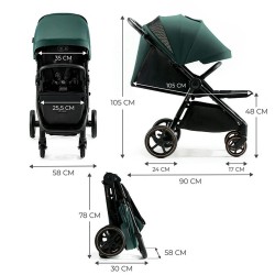 Silla paseo Kinderkraft Mitzy| Crioh.com