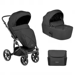 Cochecito trio Kikka Boo AMANI con bolso