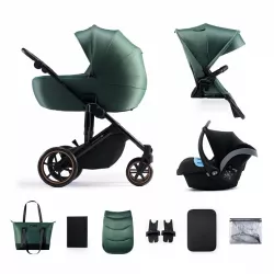 Cochecito Trío Kinderkraft PRIME 2 con cuna colecho
