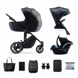 Carrinho de bebé Trio Kinderkraft PRIME 2 com berço co-sleeping