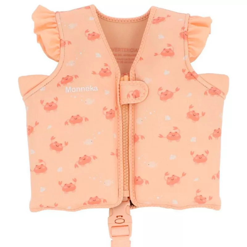 Colete de aprendizagem de flutuação Monnëka Crab Coral