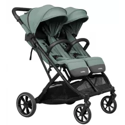 Carrinho de bebé para gémeos Casualplay TOUR TWIN MAX com 2 malas