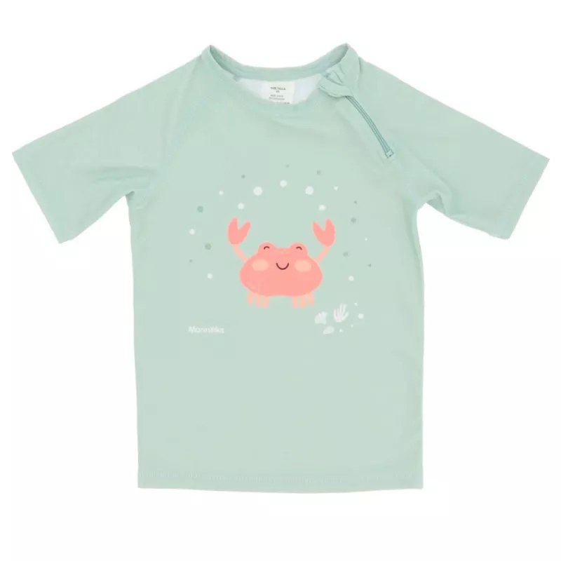 T-shirt Monnëka Proteção Crab Sage