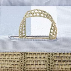 Moises de Palma Acolchado Cambrass Une Vichy10 Celeste 39x80x25 cm